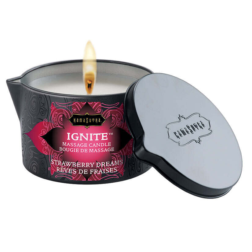 Strawberry Dreams Massage Candle - 6 Oz.