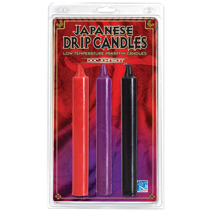 Japanese Drip Candles Set of 3