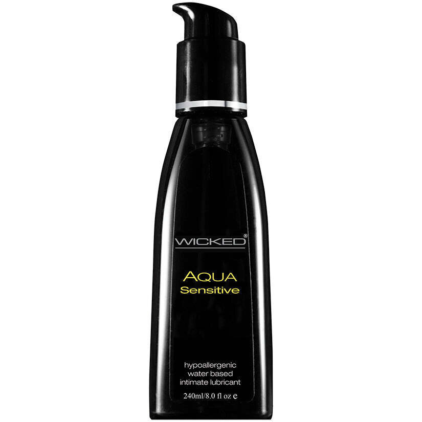 Aqua Hypoallergenic Water Based Lubricant 8.0 Oz