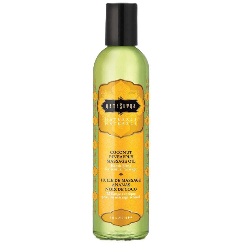 Massage Oil - Coconut Pineapple 8 Oz