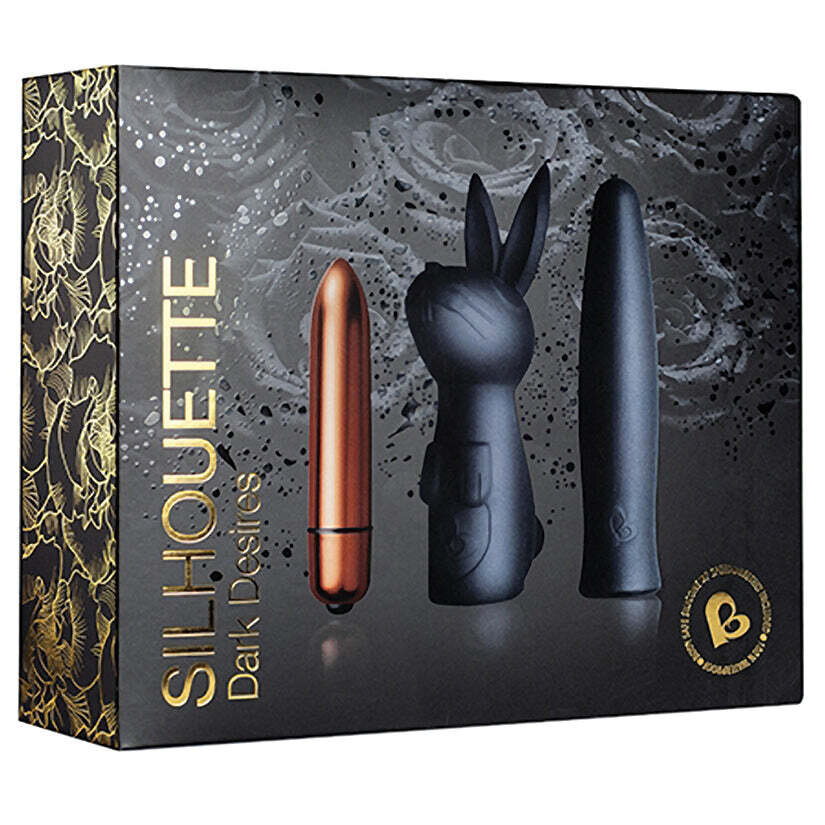 Rocks Off Silhouette Dark Desires Kit-Copper/Black