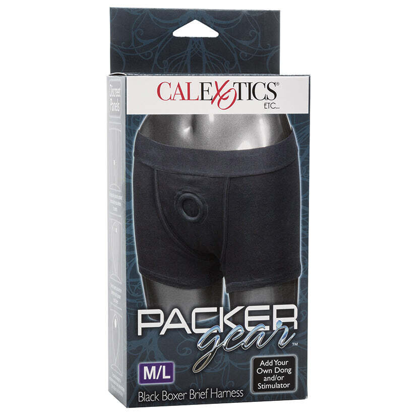 Boxer Brief Harness  - Medium/Large - Black