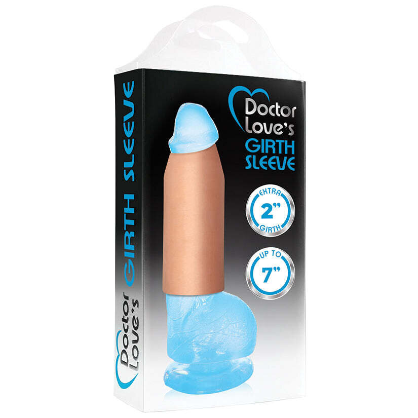 Doctor Love&#39;s Girth Sleeve-Flesh 2&quot; Extra Girth