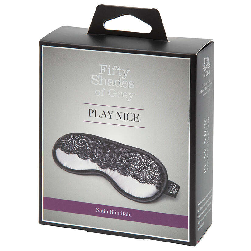 Fifty Shades of Grey Play Nice Satin &amp; Lace Blindfold