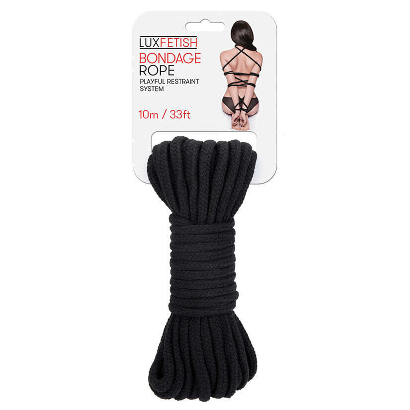 Bondage Rope 10M Black