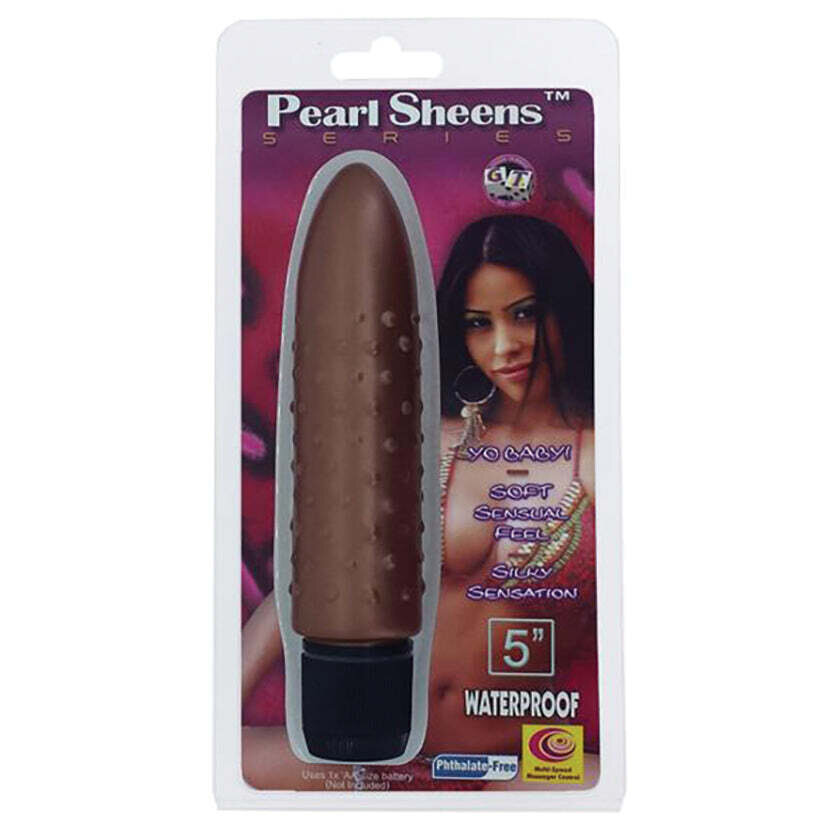 Pearl Sheen Bumpy-Brown 5&quot;