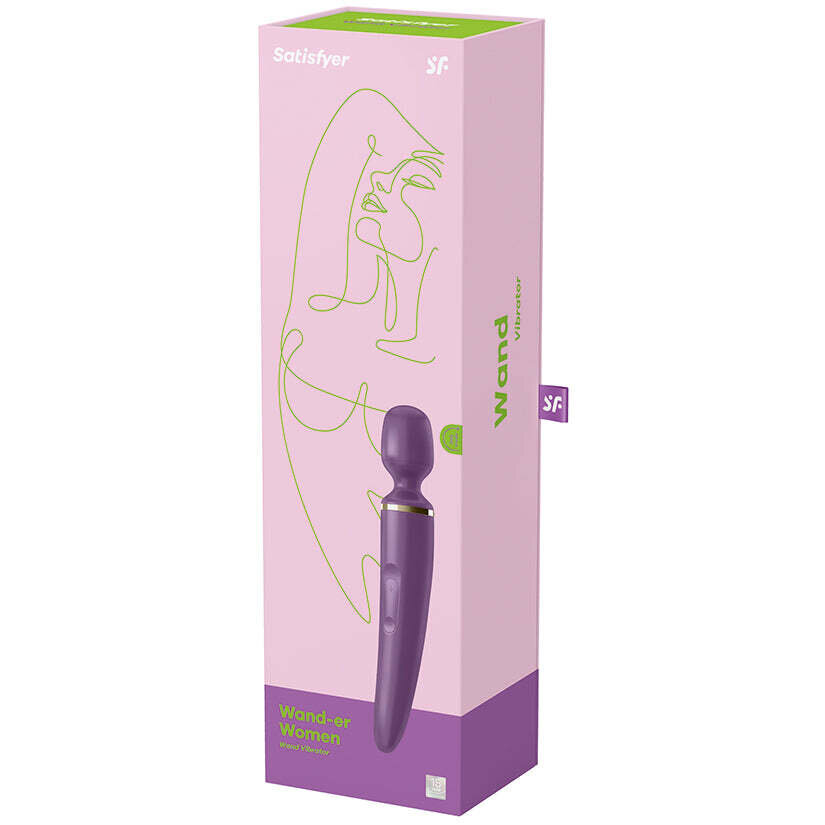 Satisfyer Wand-er Woman-Purple/Gold