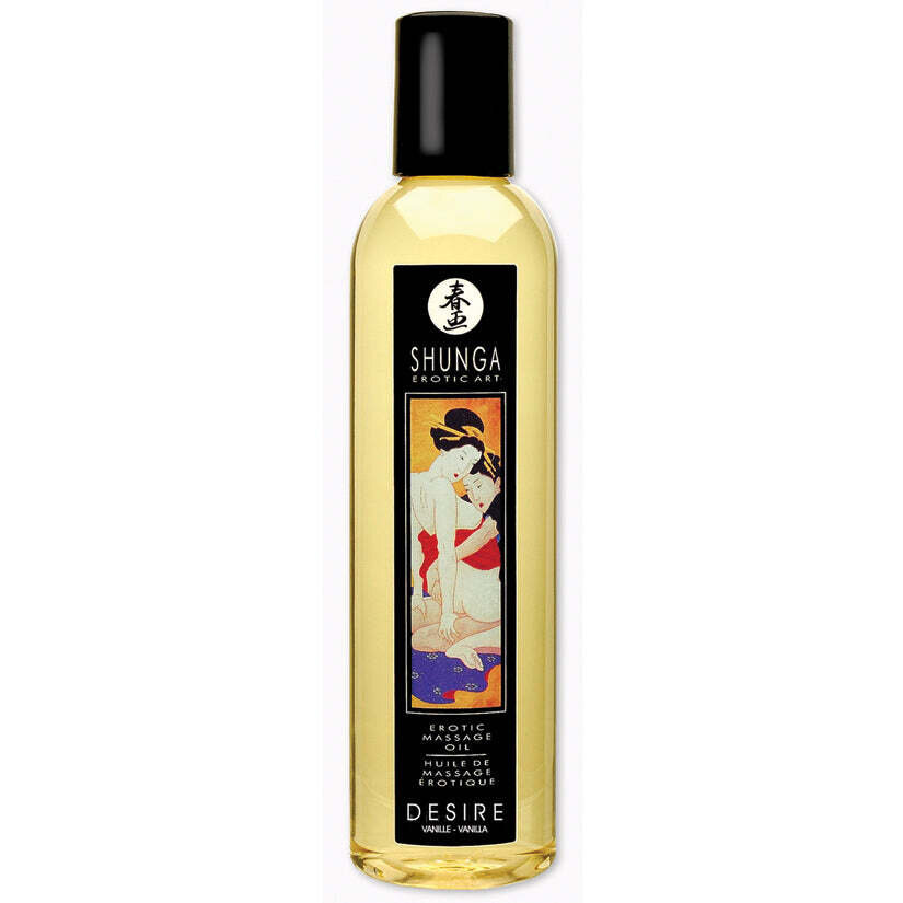 Erotic Massage Oil - Desire - Vanilla - 8.4 Oz
