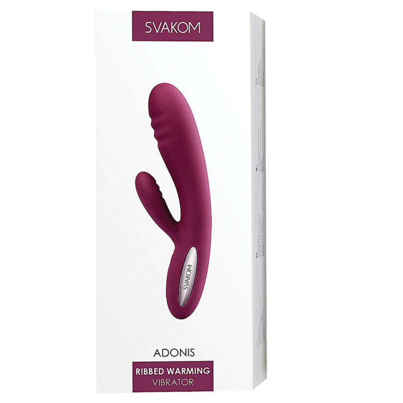 Svakom Adonis Warming Vibrator-Violet 7.8&quot;