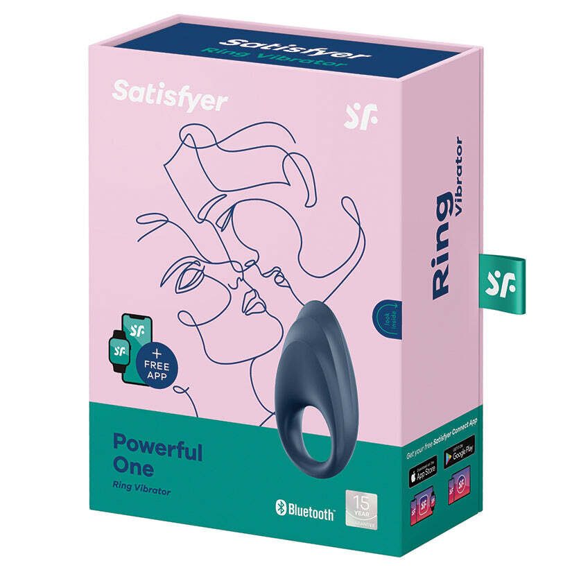 The Powerful One Ring Vibrator-Blue