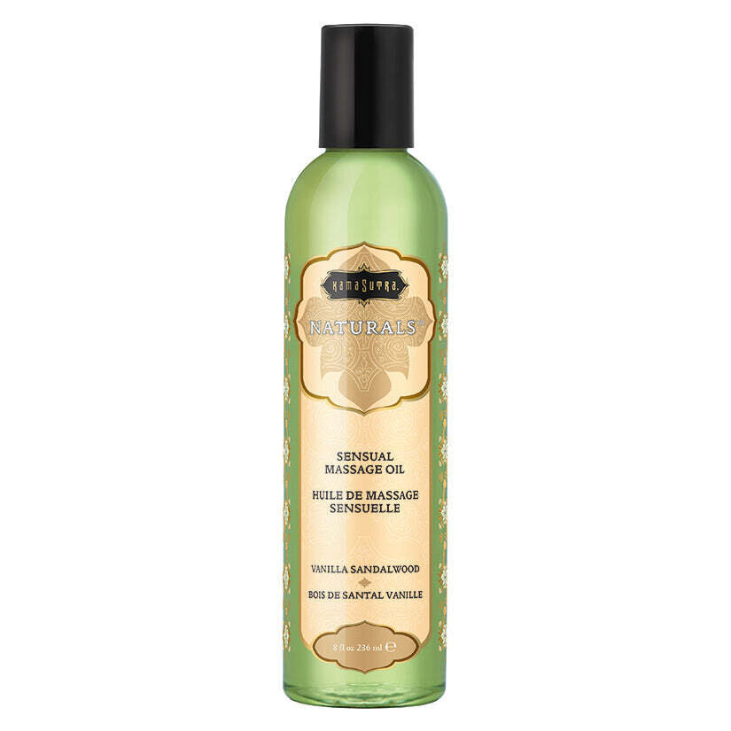 Massage Oil - Vanilla Sandalwood  8 Oz.