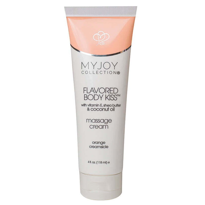 Flavored Body Kiss Cream-Orange Creamsicle 4oz
