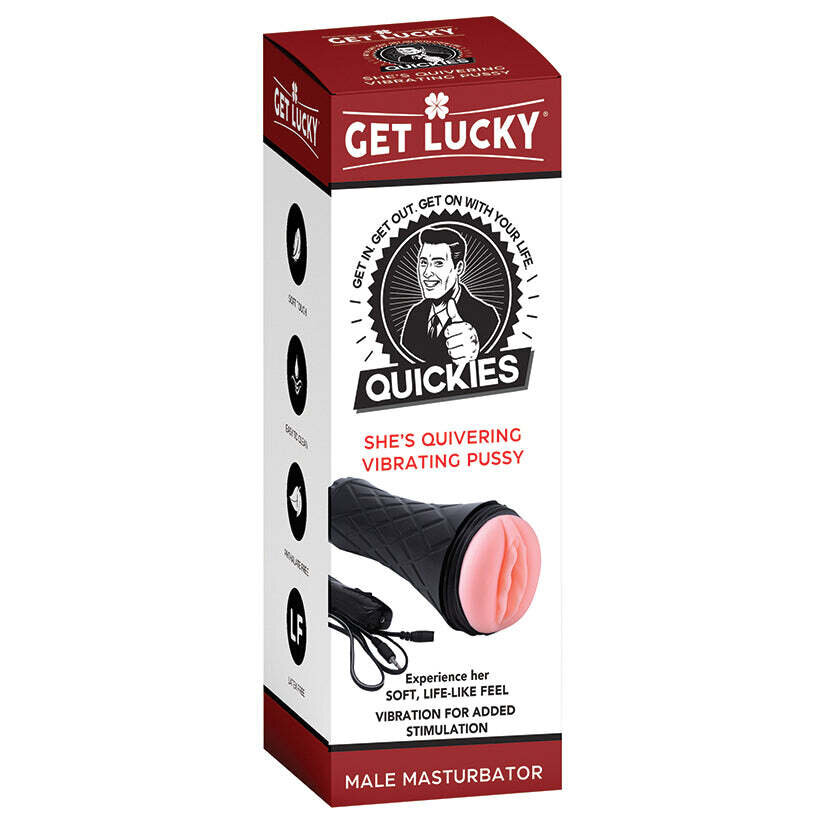 Get Lucky Quickies She&#39;s Quivering Vibrating Pussy Masturbator