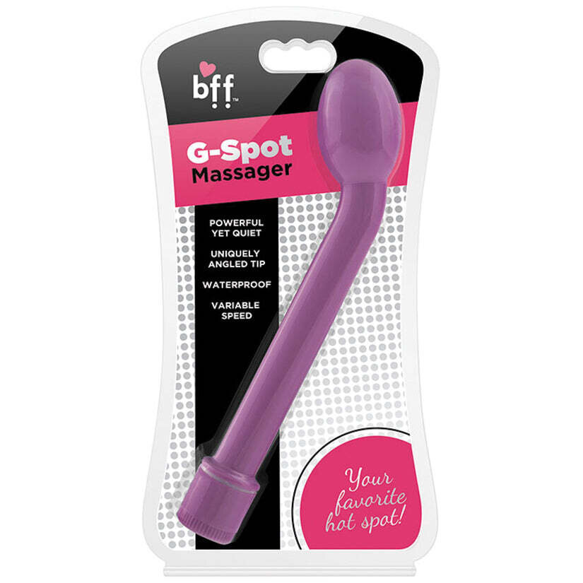 Purple Flower Curved G-Spot Massager