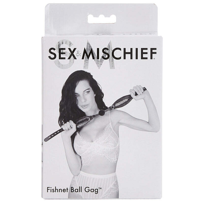 S&amp;M Fishnet Ball Gag