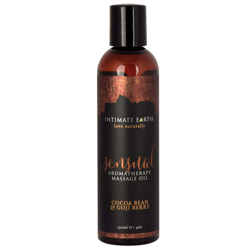 Intimate Earth Aromatherapy Oil Sensual-Cocoa Bean/Goji 4oz