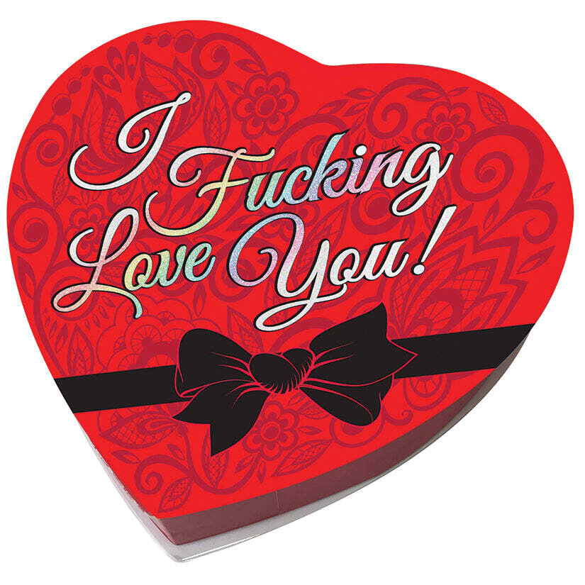 I Fucking Love You Heart Box-Chocolate