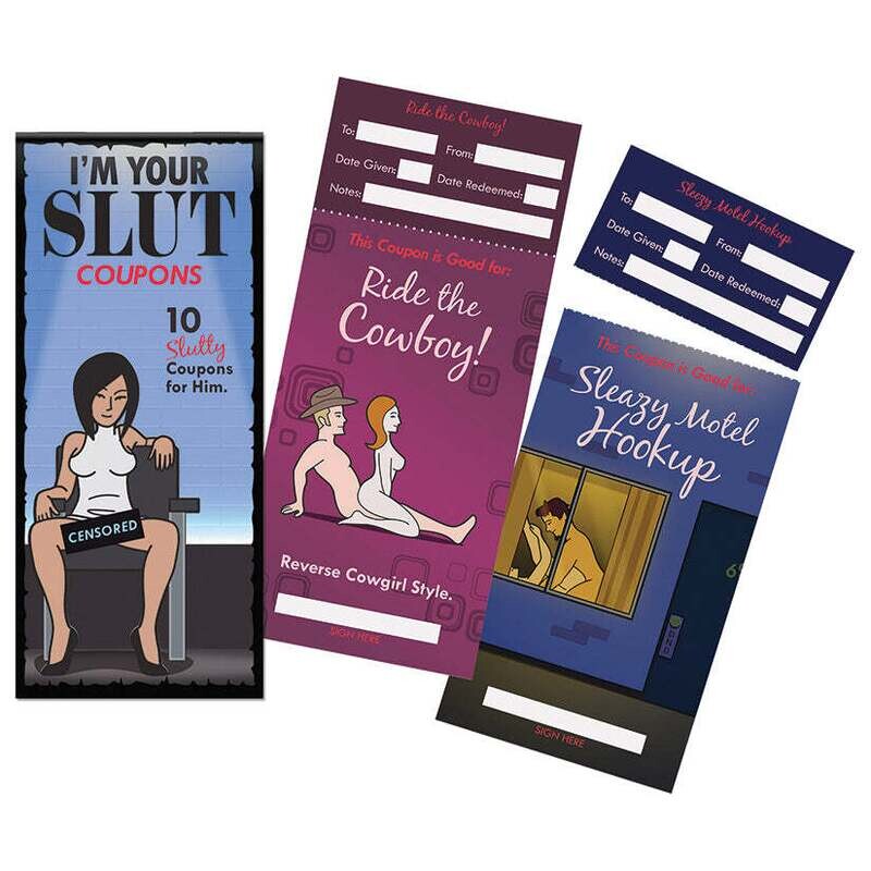 I&#39;m Your Slut Coupons 10 Pack