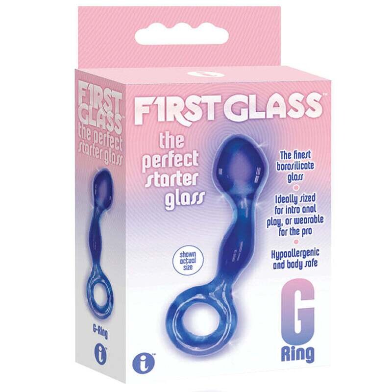 First Glass G-Ring Anal &amp; Vagina Stimulator