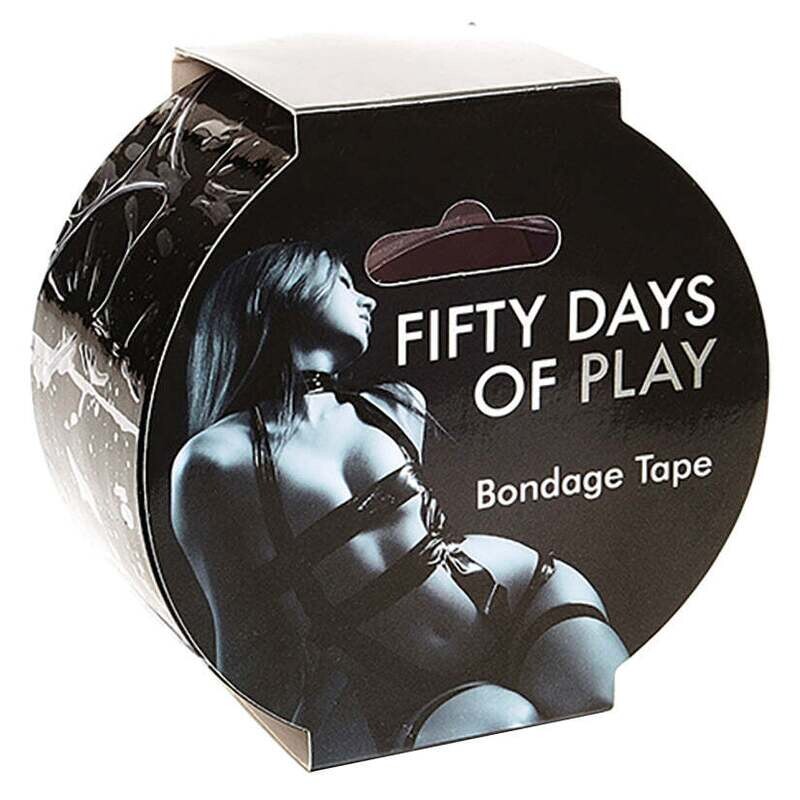 Fifty Days of Play - Bondage Tape - Black