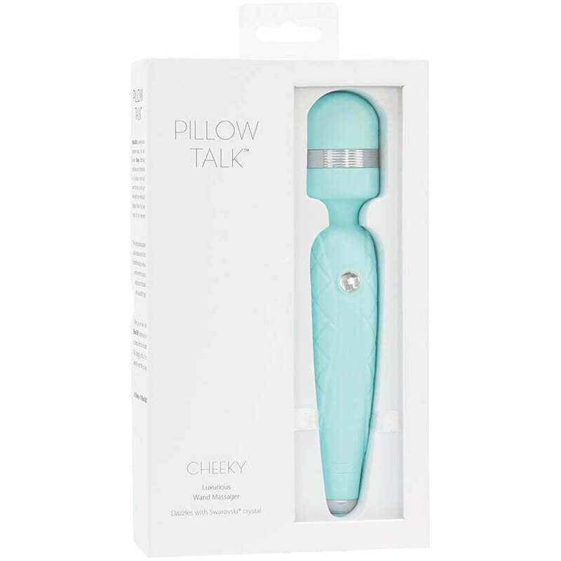 Pillow Talk Cheeky Wand With Swarovski Crystal - Teal