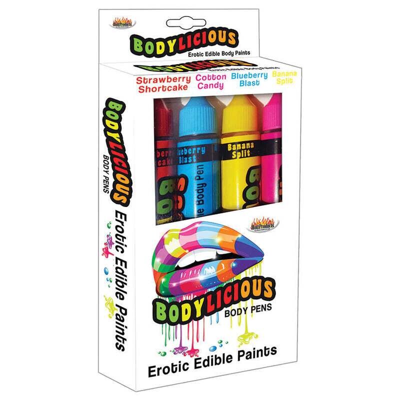 Bodylicious Edible Body Pens 4pk.