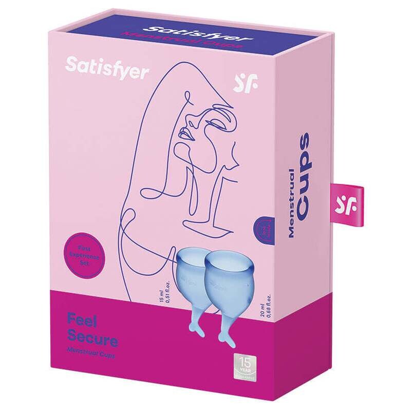 Feel Secure Menstrual Cup-Dark Blue