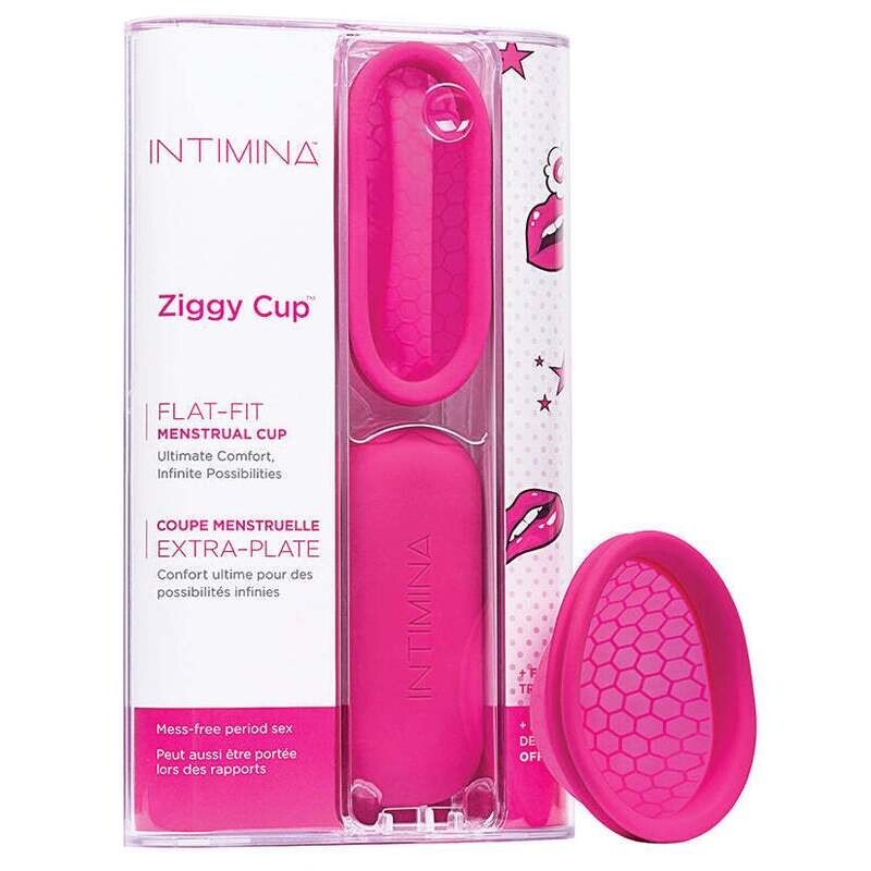 Let&#39;s Get Ziggy Cup Flat Fit Menstrual Cup