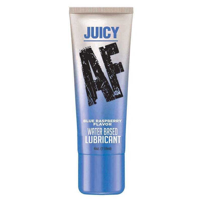 Juicy AF Lube Blue Raspberry 4oz