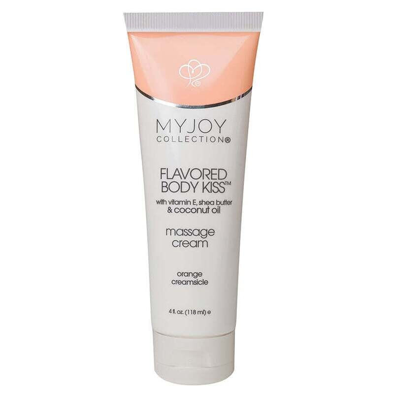 Flavored Body Kiss Cream-Orange Creamsicle 4oz