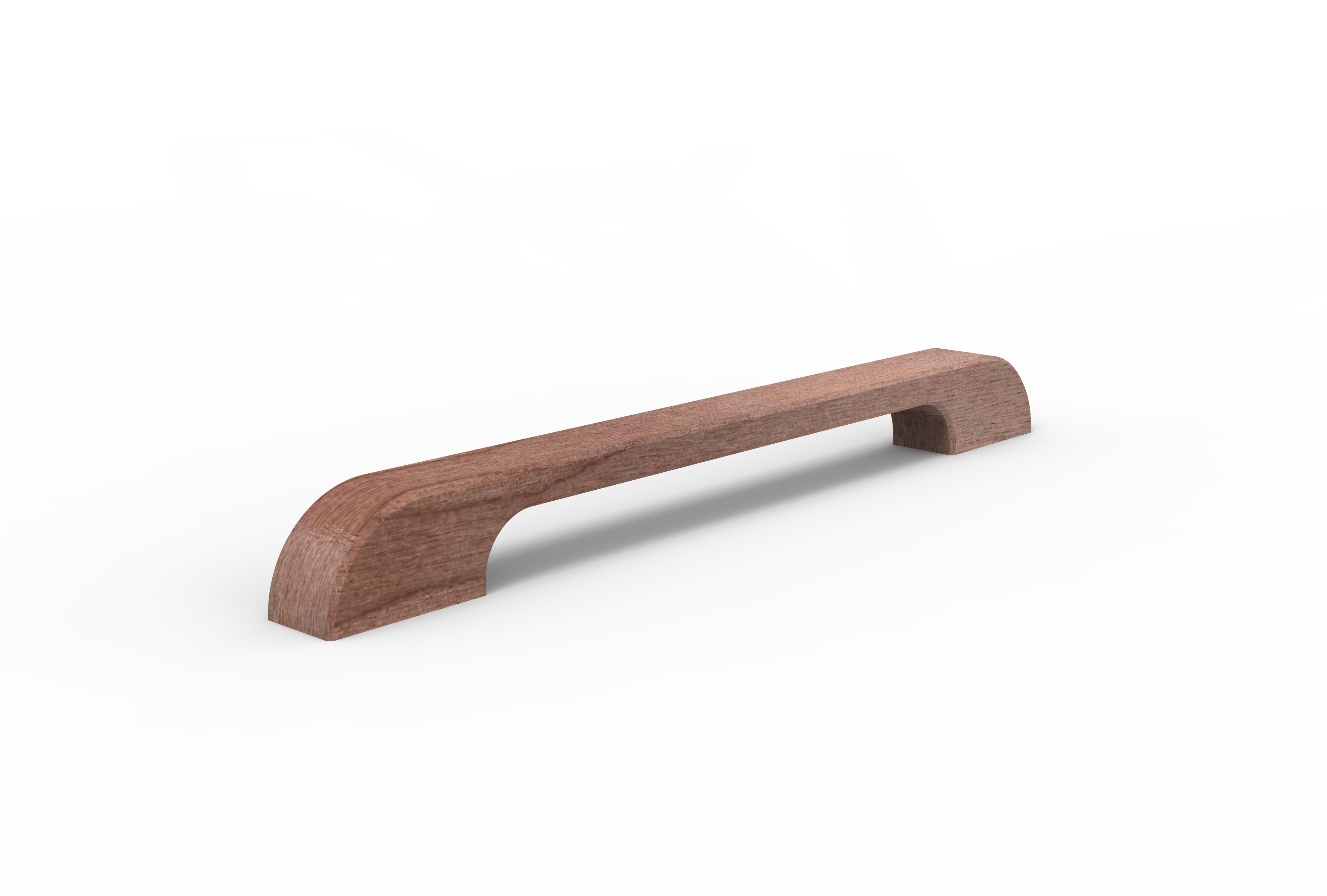 Door Handle Lineal D Curve on Curve Timber Joinery Handle Online Store