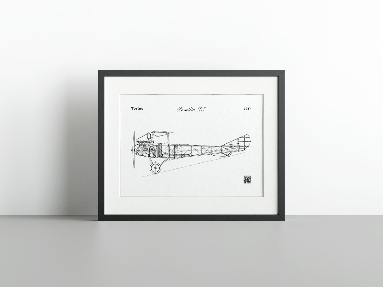 Pomilio PC - GAR Fine Art Print