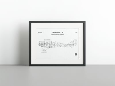 Ansaldo SVA - GAR Fine Art Print