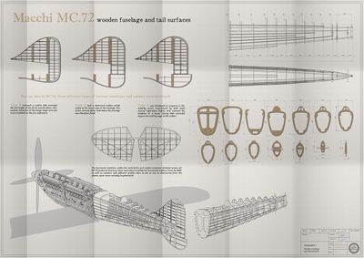 Infografiche Macchi MC.72 e FIAT AS.6