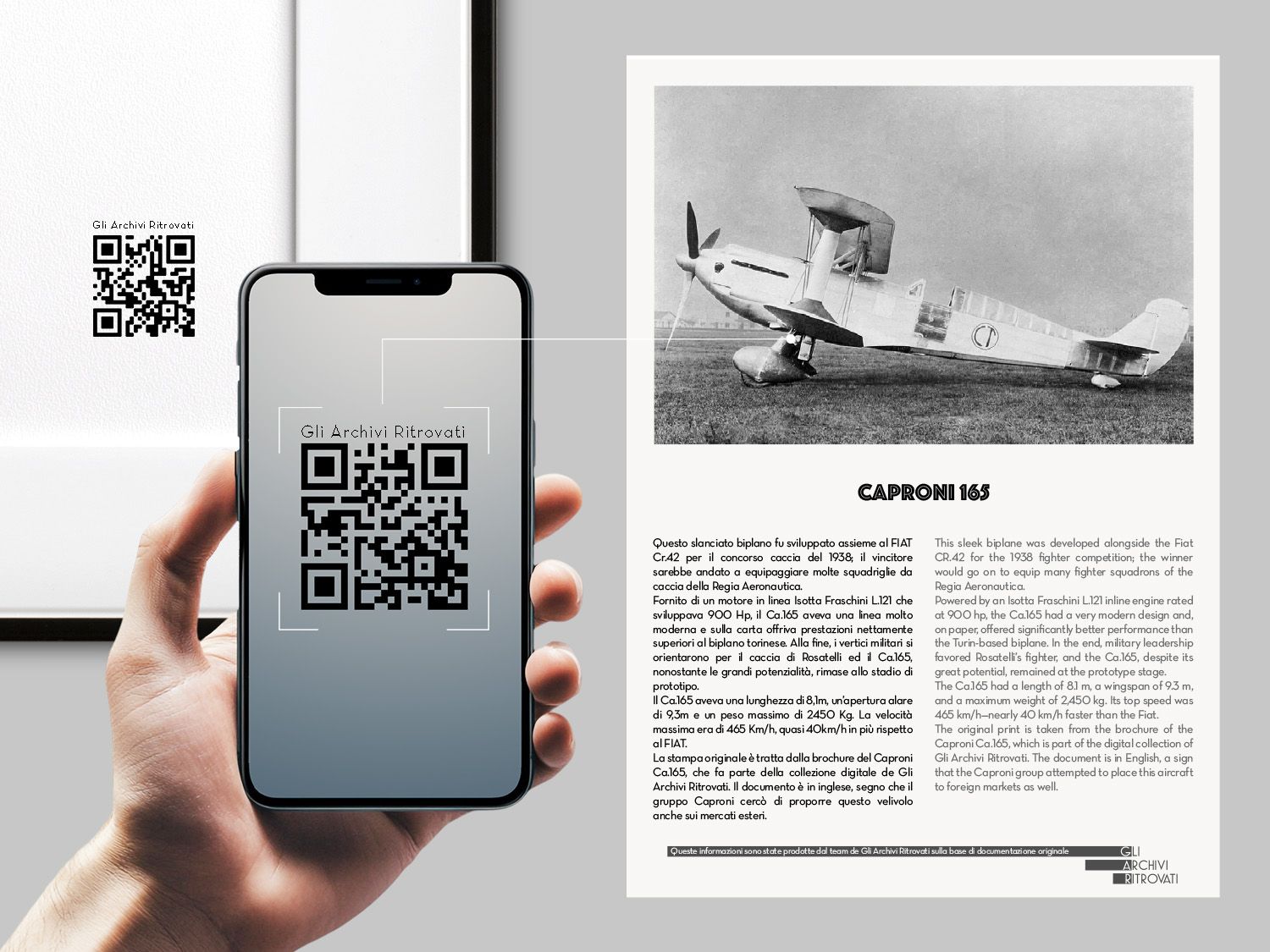 Caproni 165 - GAR Fine Art Print