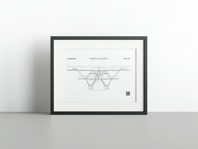 FIAT Cr.32 Idro - GAR Fine Art Print