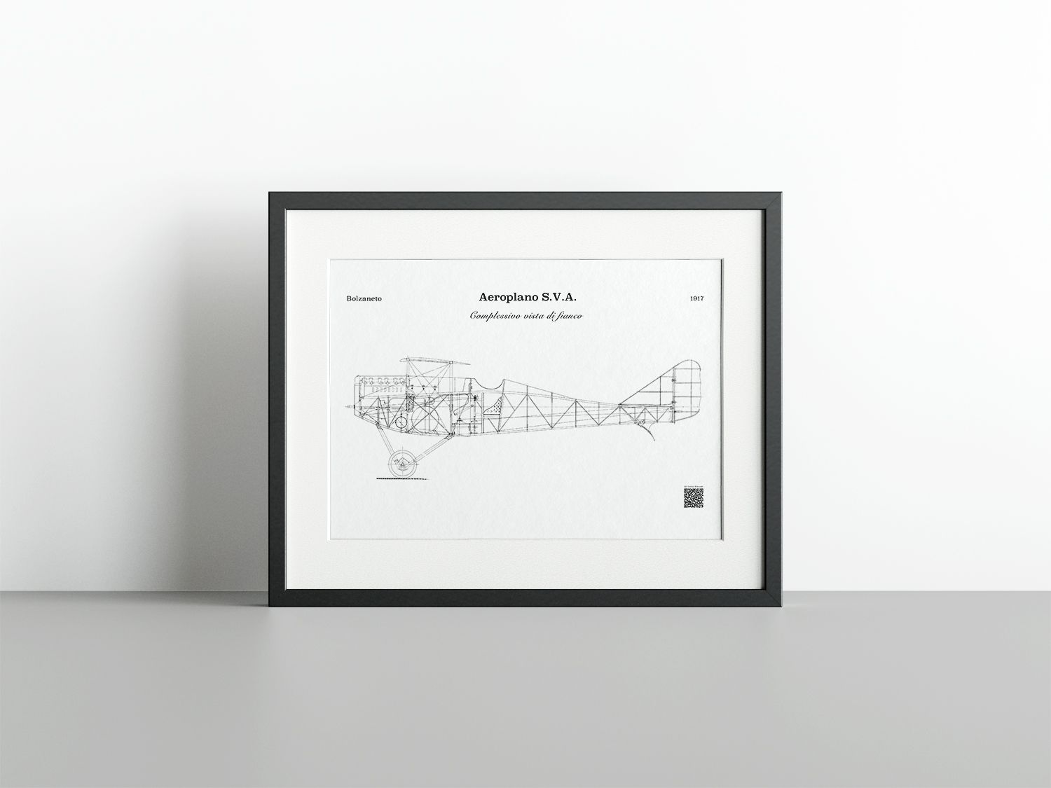 Ansaldo SVA - GAR Fine Art Print