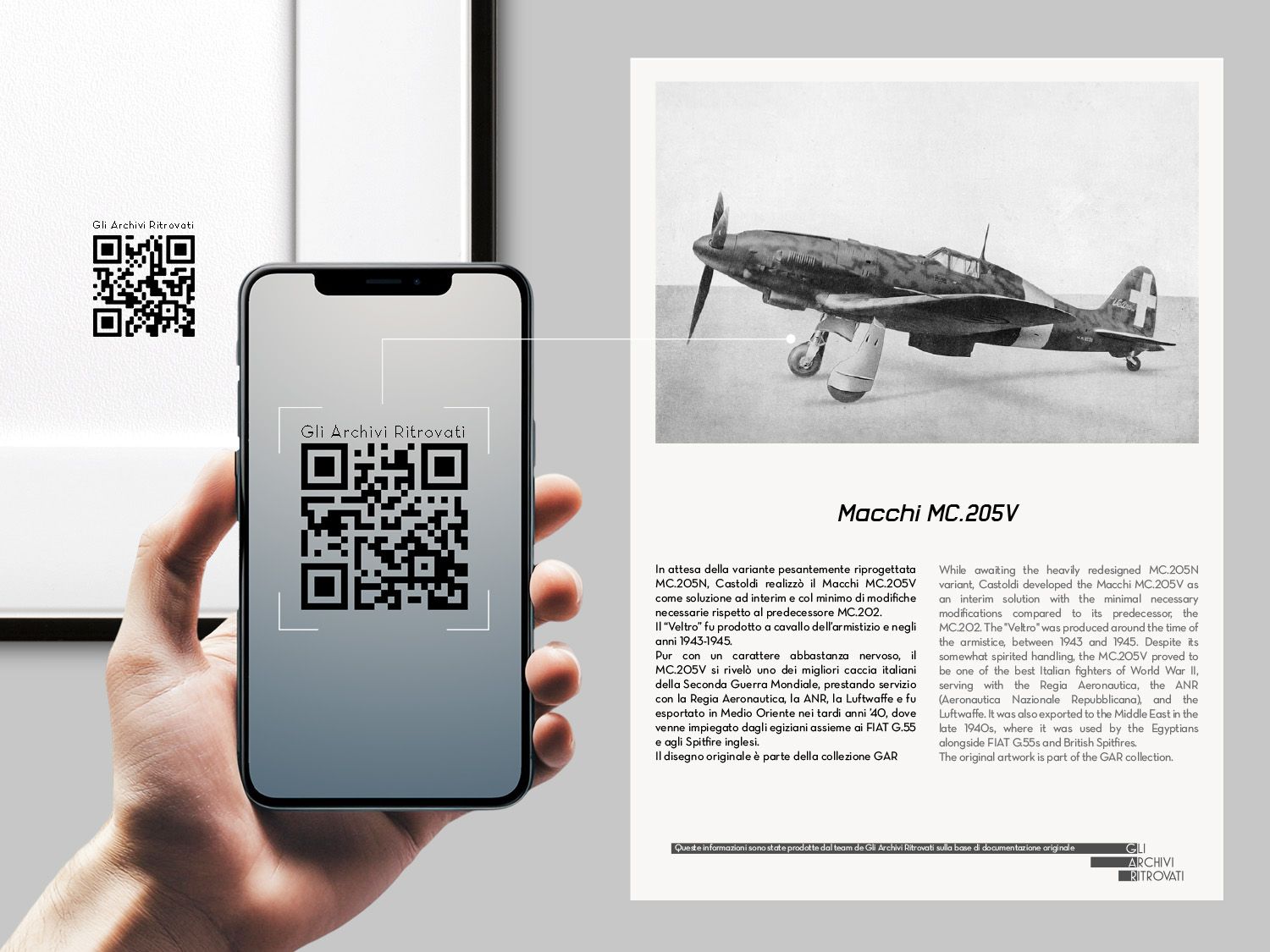 Macchi MC.205 - GAR Fine Art Print