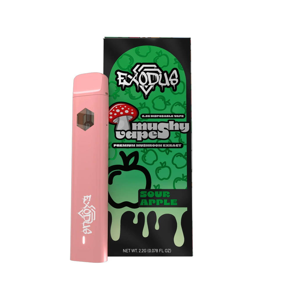 EXODUS MUSHY VAPE DISPOSABLE                                                              ⭐️⭐️⭐️⭐️⭐️