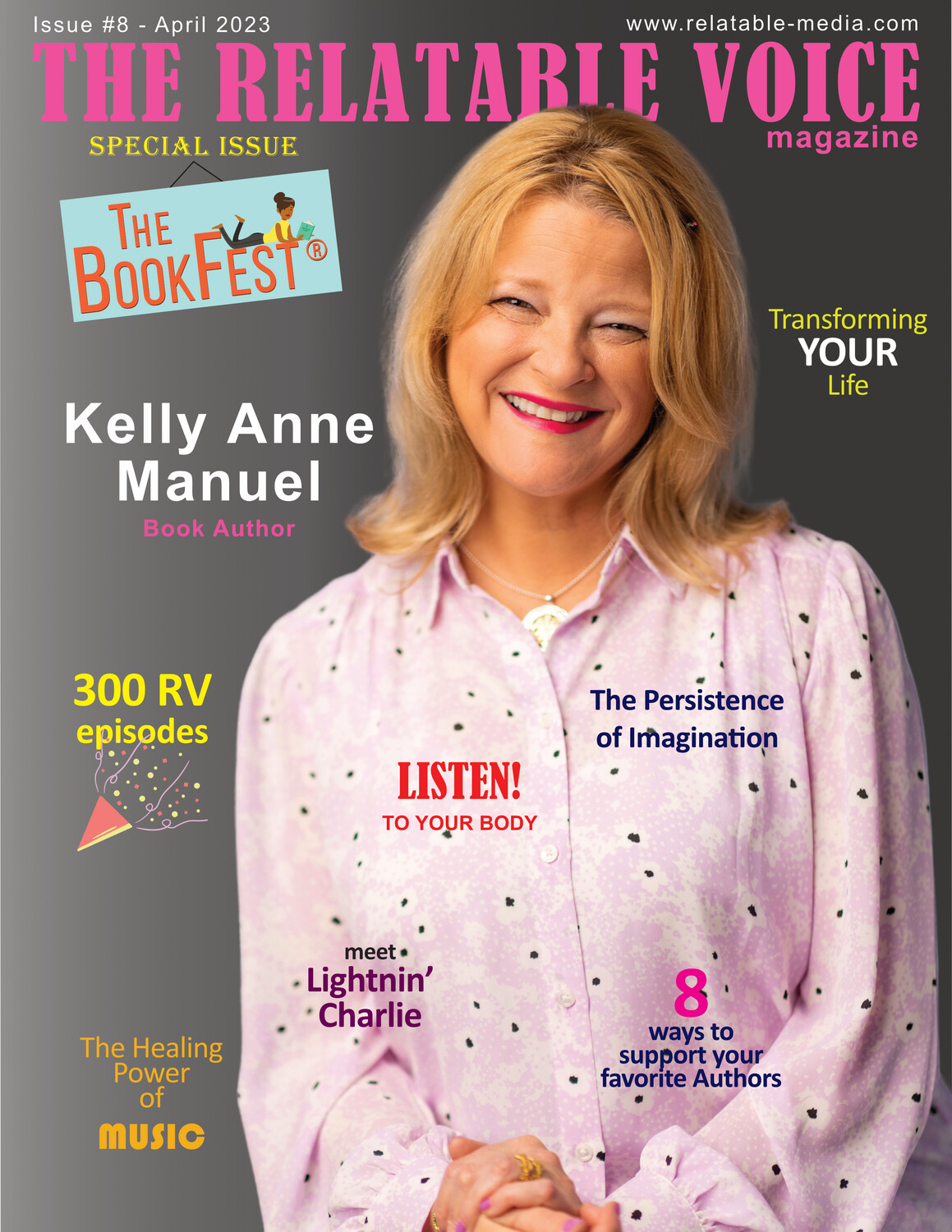 The Relatable Voice Magazine Issue #8 - April 2023
