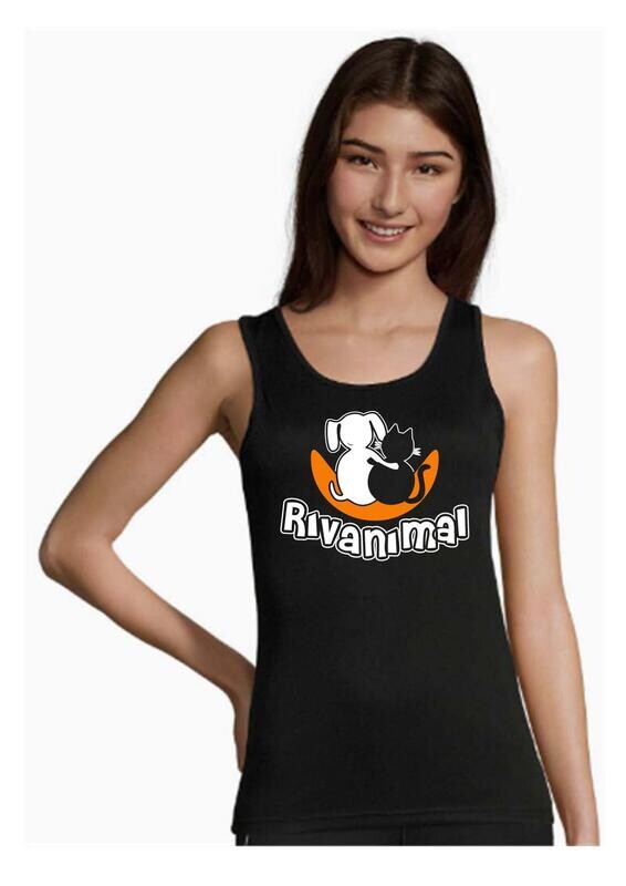 CAMISETA TIRANTES NEGRA 2XL