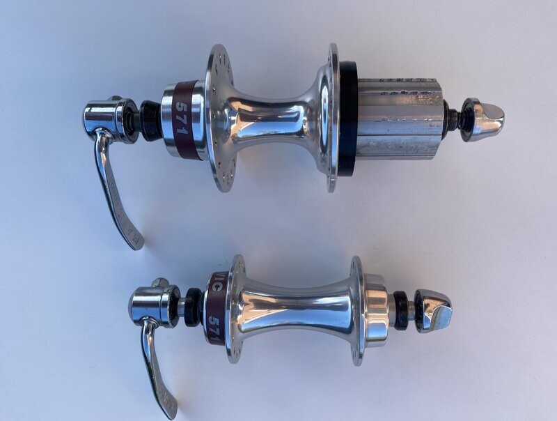 MAVIC 571 Hubset / 32 hole / Shimano HG freewheel body / 8-speed