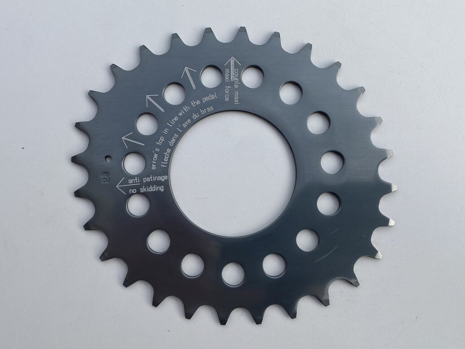 637029 - Mavic 637 VTT Kettenblatt oval / 28 Z. / BCD 74