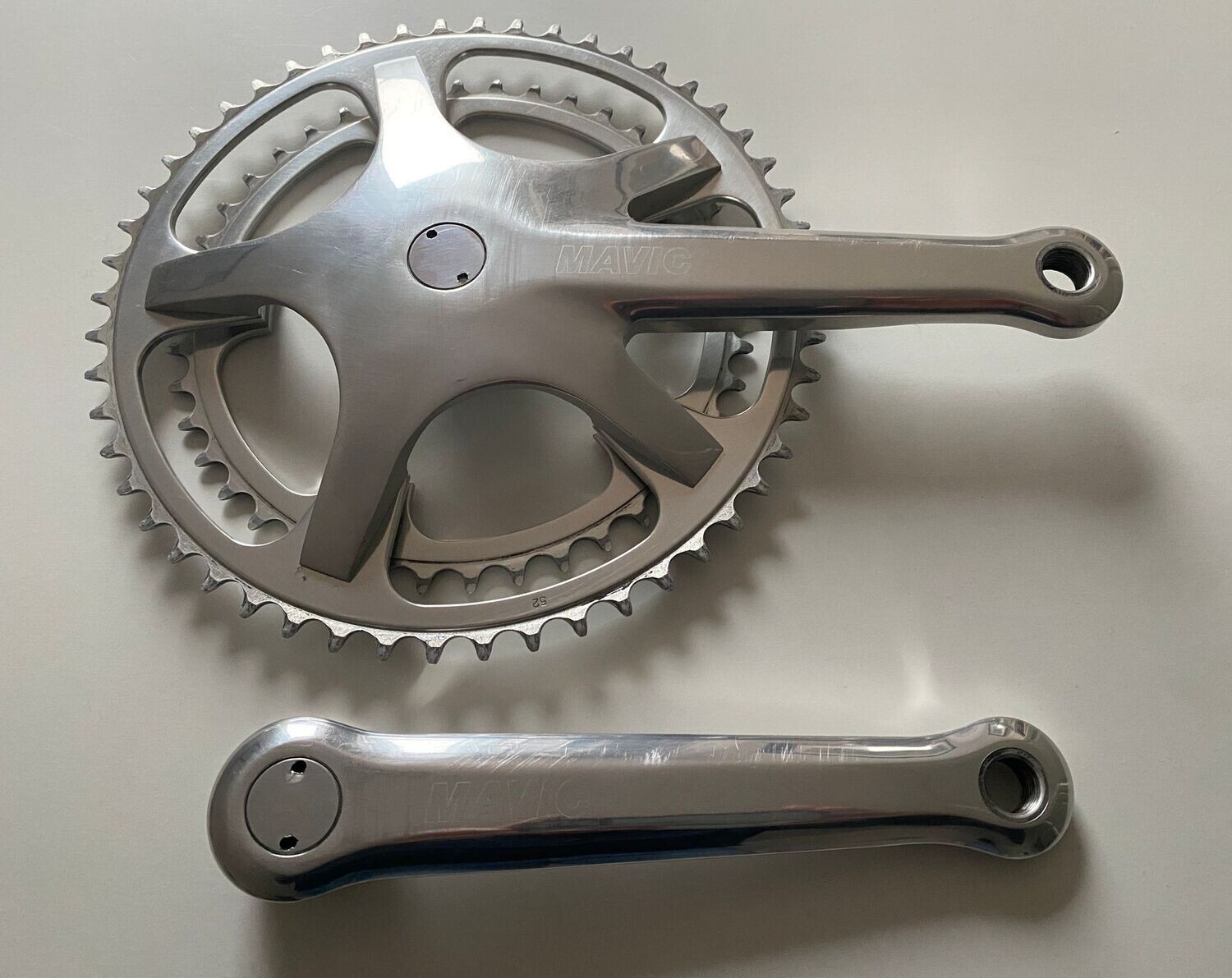 MAVIC 631 "Starfish" Crank set / 170 mm / 52/42 T.