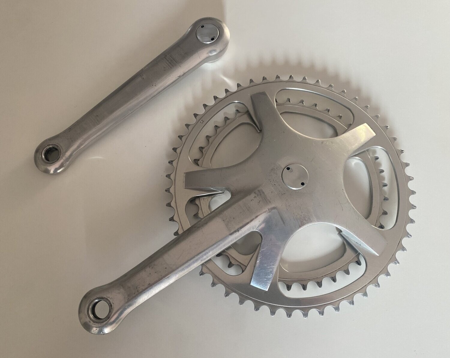MAVIC 631 "Starfish" Crank set / 177,5 mm / 52/42 T.