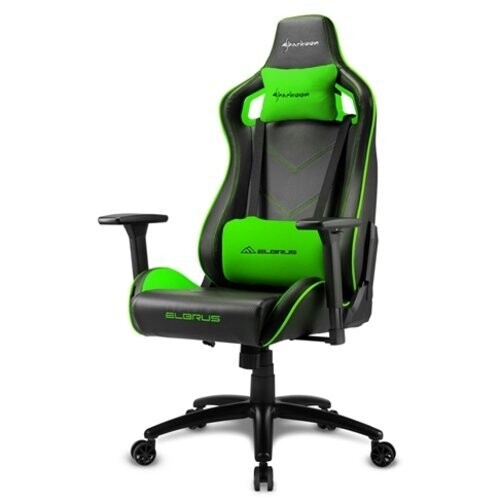 Sharkoon Elbrus 2 Nera-Verde