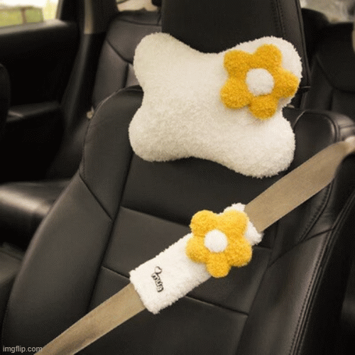 FLOWER SEAT BELT COMFORT SET​