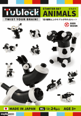 Tublock Animals Starter Set (24 Pieces) Tublock Animals Starter Set (24 Pieces)
