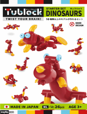 Tublock Dinosaurs Starter Set (26 Pieces) Tublock Dinosaurs Starter Set (26 Pieces)