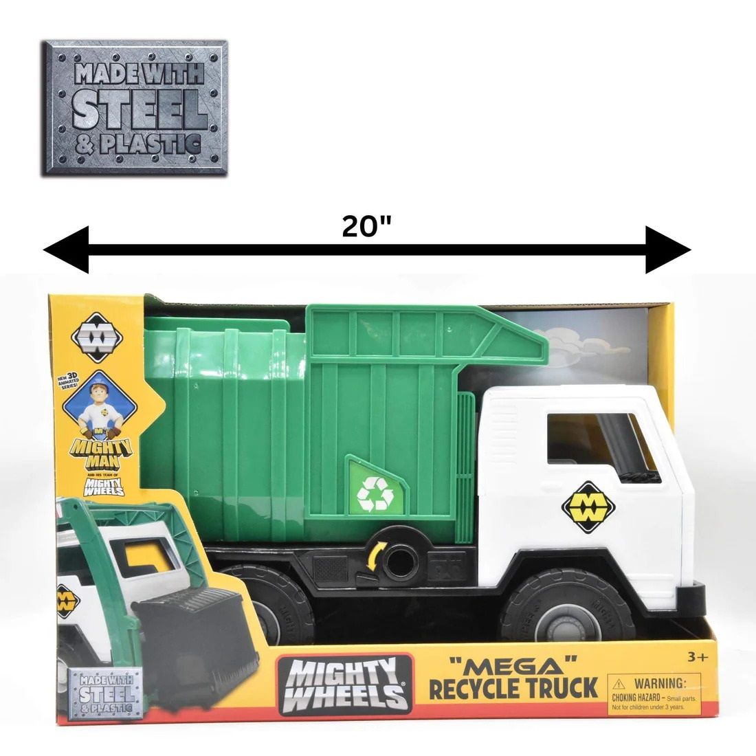Mighty Wheels 20 inch Recycle Truck